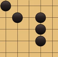 飛び三を含む三三の例