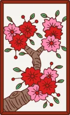 3月・桜の札（4枚目）