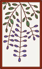 4月・藤の札（3枚目）