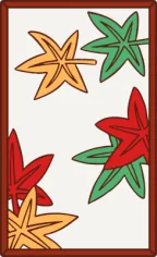 10月・紅葉の札（4枚目）