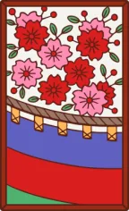 桜に幕